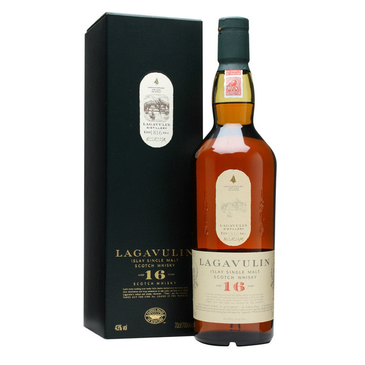 Lagavulin 16 Years Single Malt Scotch Whisky - Grain & Vine | Natural Wines, Rare Bourbon and Tequila Collection