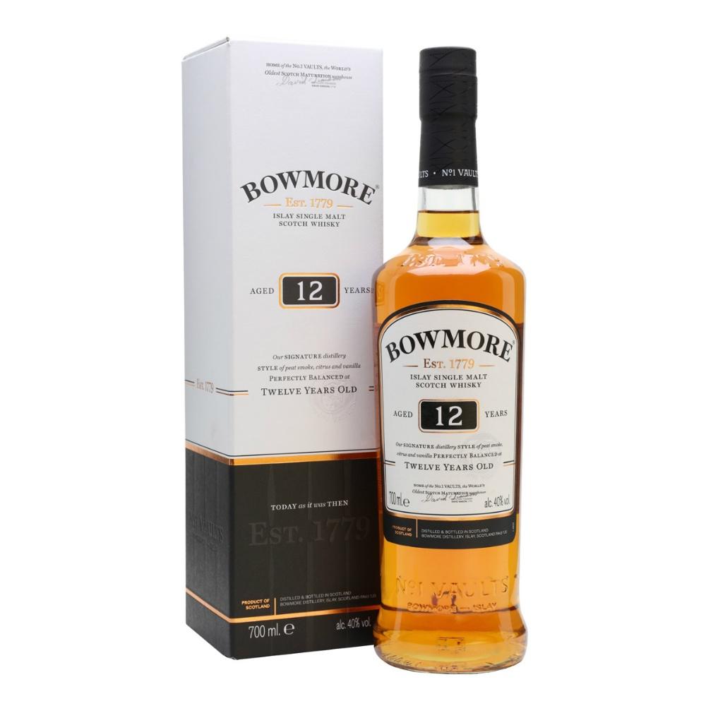 Bowmore 12 Years Islay Single Malt Scotch Whisky - Grain & Vine | Natural Wines, Rare Bourbon and Tequila Collection
