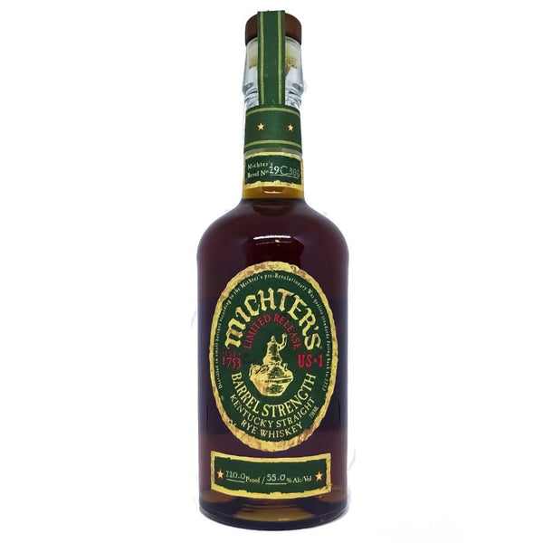 Michters US1 Limited Release Barrel Strength Kentucky Straight Rye Whiskey - Grain & Vine | Natural Wines, Rare Bourbon and Tequila Collection