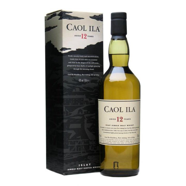 Caol Ila 12 Years Old Islay Single Malt Scotch Whisky - Grain & Vine | Natural Wines, Rare Bourbon and Tequila Collection