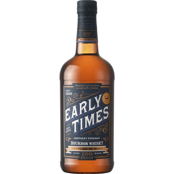 Early Times Bottle in Bond Kentucky Straight Bourbon Whiskey - Grain & Vine | Natural Wines, Rare Bourbon and Tequila Collection