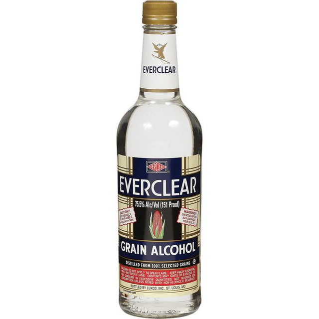 Everclear Grain Alcohol - Grain & Vine | Natural Wines, Rare Bourbon and Tequila Collection