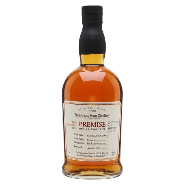 Foursquare Distillery Premise Single Blended Rum - Grain & Vine | Natural Wines, Rare Bourbon and Tequila Collection