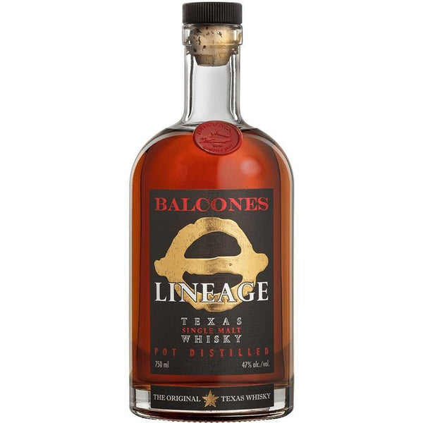 Balcones Lineage Texas Single Malt Whiskey - Grain & Vine | Natural Wines, Rare Bourbon and Tequila Collection