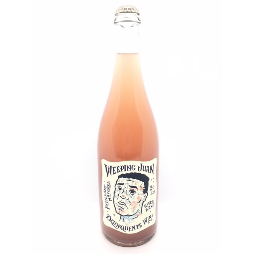 Delinquente Wine Co. "Weeping Juan" Rose Riverland Petillant Naturel - Grain & Vine | Natural Wines, Rare Bourbon and Tequila Collection