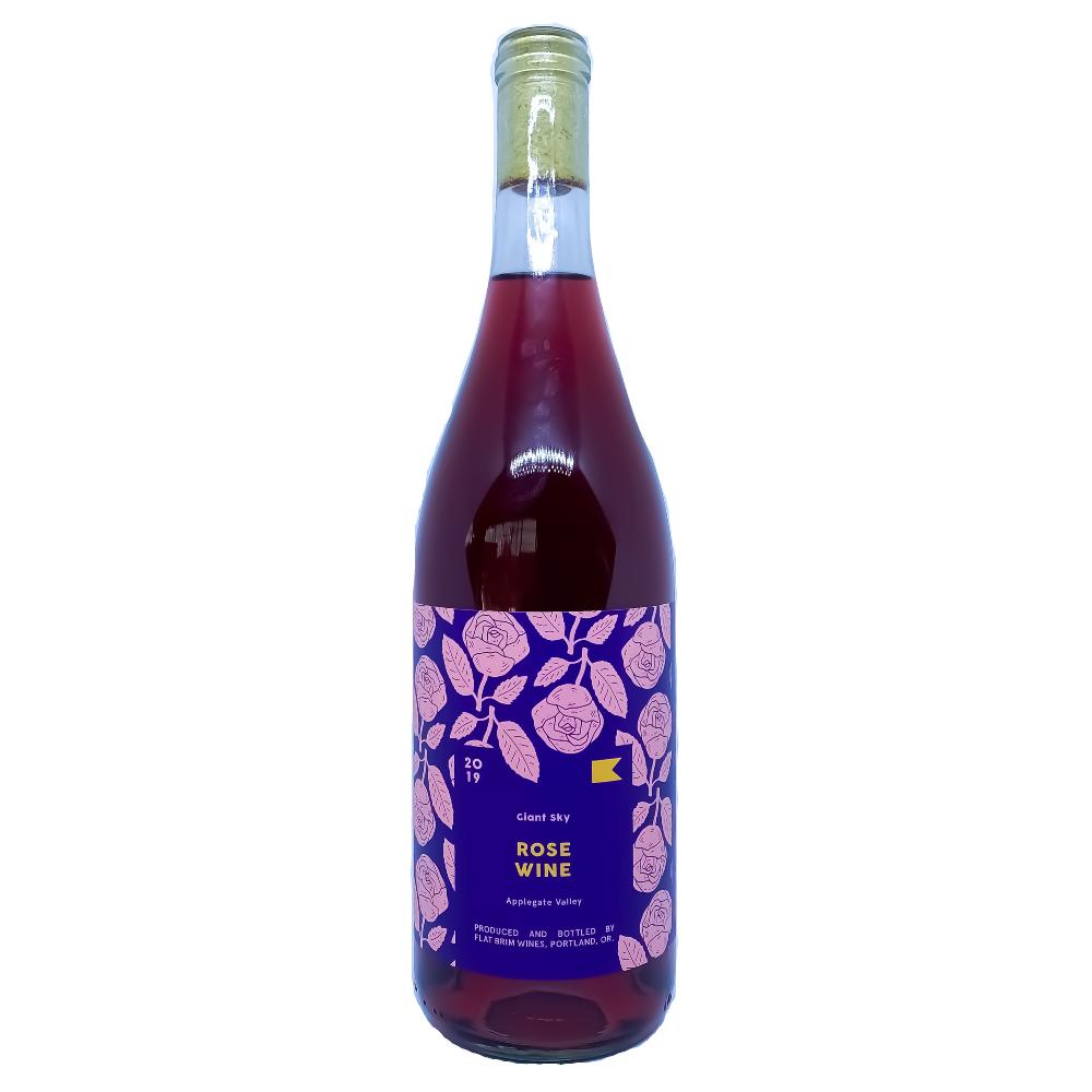 Flat Brim Wines Giant Sky Rose Applegate Valley - Grain & Vine | Natural Wines, Rare Bourbon and Tequila Collection