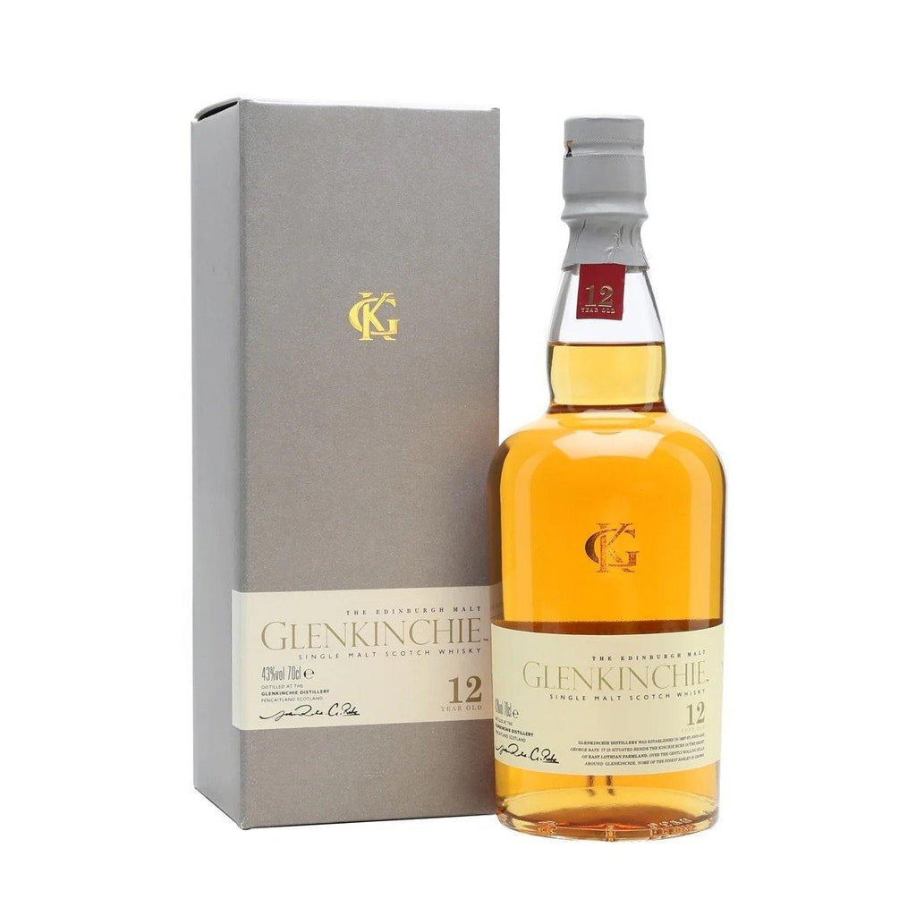 Glenkinchie 12 Years Single Malt Scotch Whisky - Grain & Vine | Natural Wines, Rare Bourbon and Tequila Collection