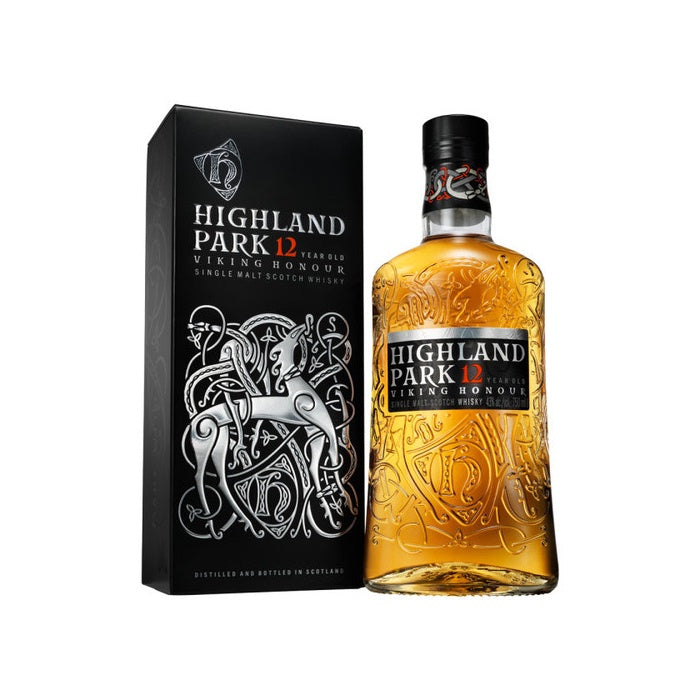 Highland Park Scotch Single Malt 12 Year Viking Honour - Grain & Vine | Natural Wines, Rare Bourbon and Tequila Collection