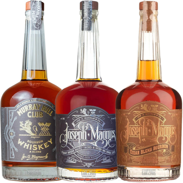 Joseph Magnus Trio of Whiskeys - Grain & Vine | Natural Wines, Rare Bourbon and Tequila Collection