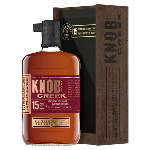 Knob Creek 15 Years Kentucky Straight Bourbon Whiskey - Grain & Vine | Natural Wines, Rare Bourbon and Tequila Collection
