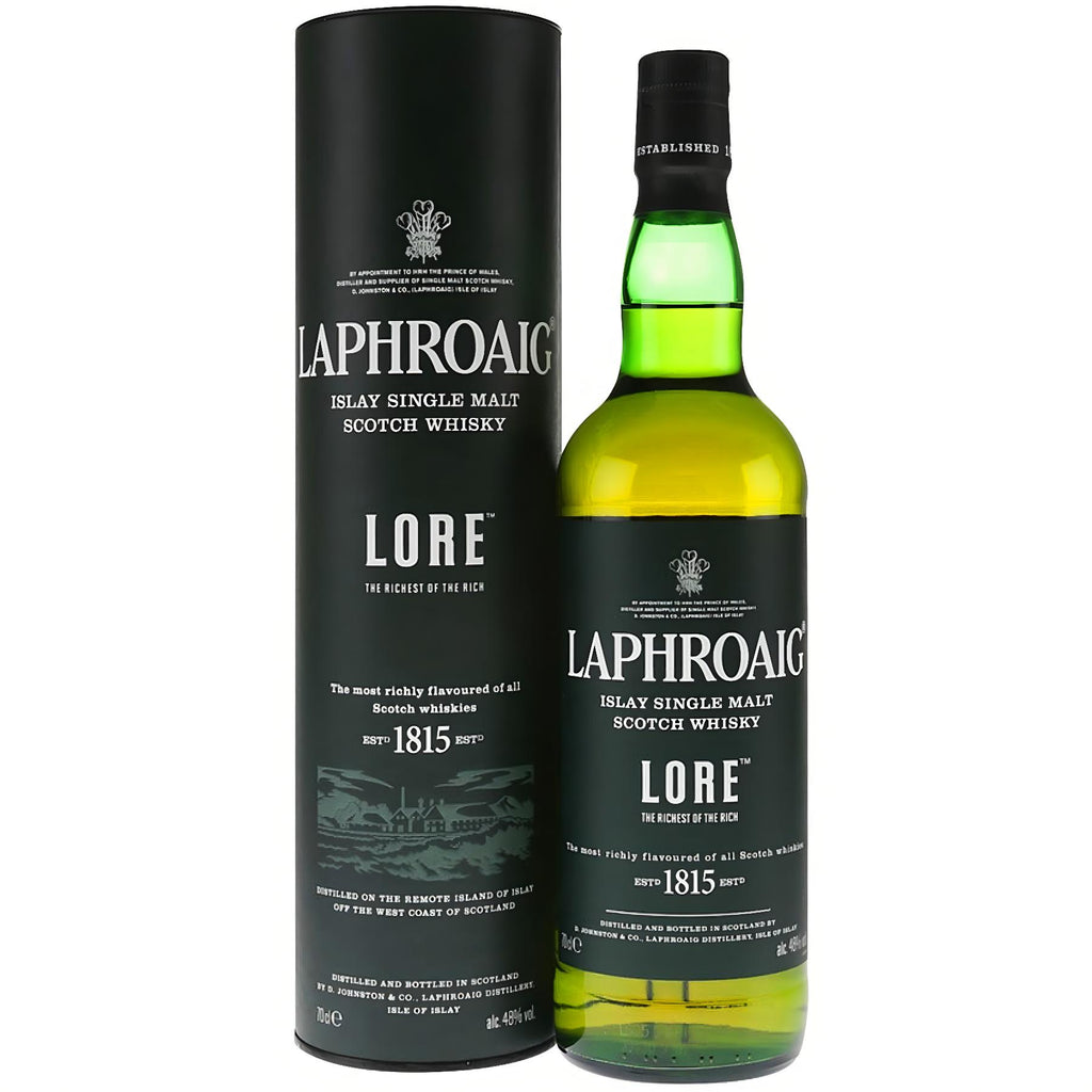 Laphroaig Lore Islay Single Malt Scotch Whisky - Grain & Vine | Natural Wines, Rare Bourbon and Tequila Collection