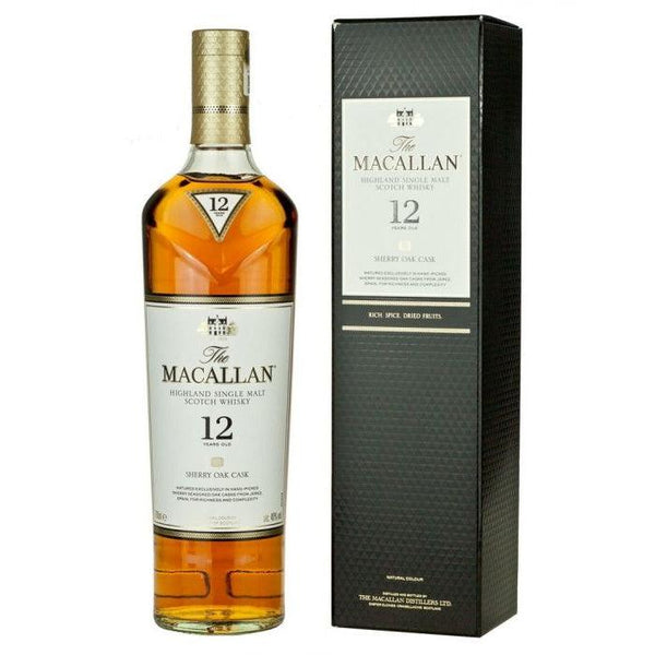 The Macallan 12 Years Double Cask Highland Single Malt Scotch Whisky - Grain & Vine | Natural Wines, Rare Bourbon and Tequila Collection