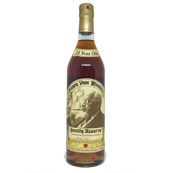 Pappy Van Winkle 23 Years Family Reserve Kentucky Straight Bourbon Whiskey - Grain & Vine | Natural Wines, Rare Bourbon and Tequila Collection