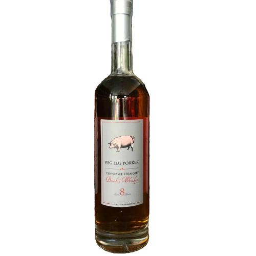 Peg Leg Porker 8 Years Tennessee Straight Bourbon Whiskey - Grain & Vine | Natural Wines, Rare Bourbon and Tequila Collection
