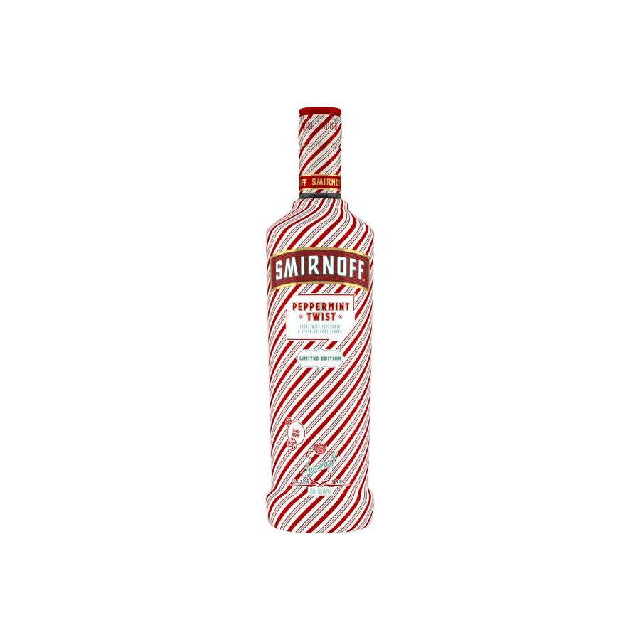 Smirnoff Vodka Peppermint Twist Limited Edition - Grain & Vine | Natural Wines, Rare Bourbon and Tequila Collection