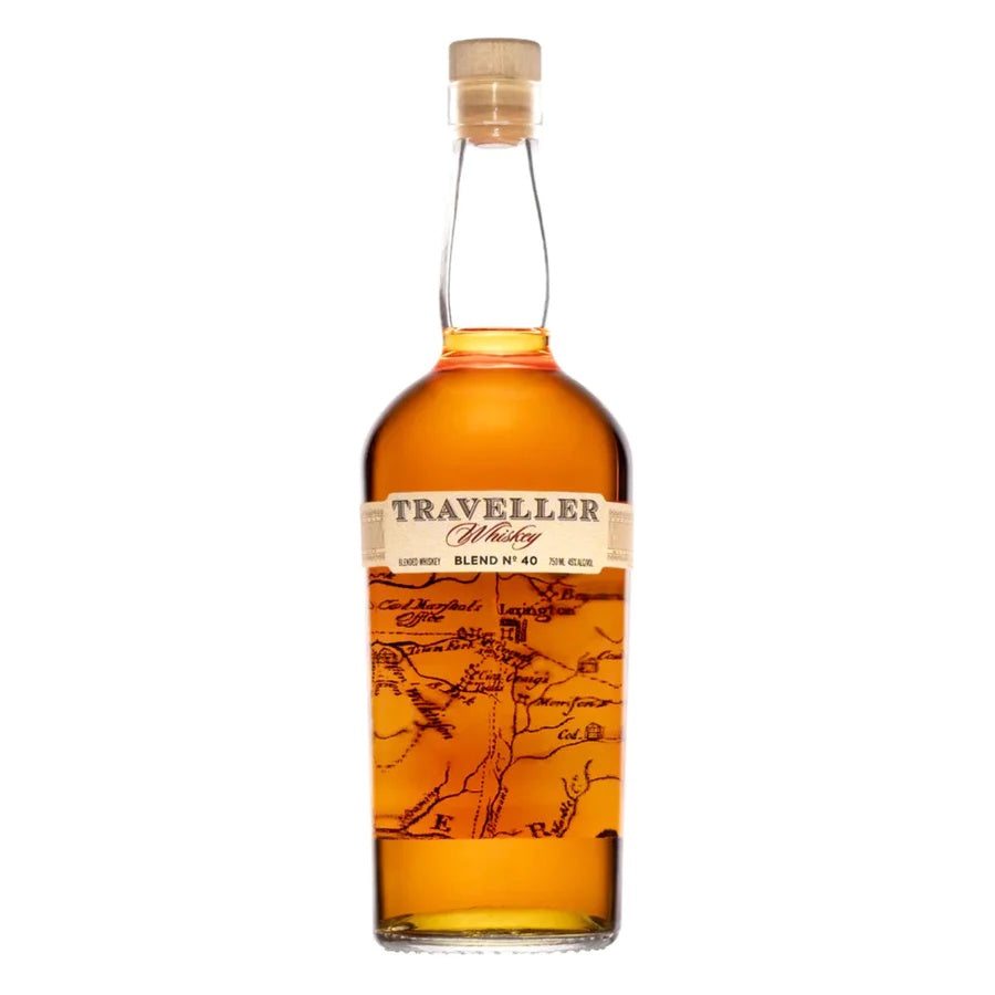 Traveller Whiskey Blend No. 40 Blended Whiskey - Grain & Vine | Natural Wines, Rare Bourbon and Tequila Collection