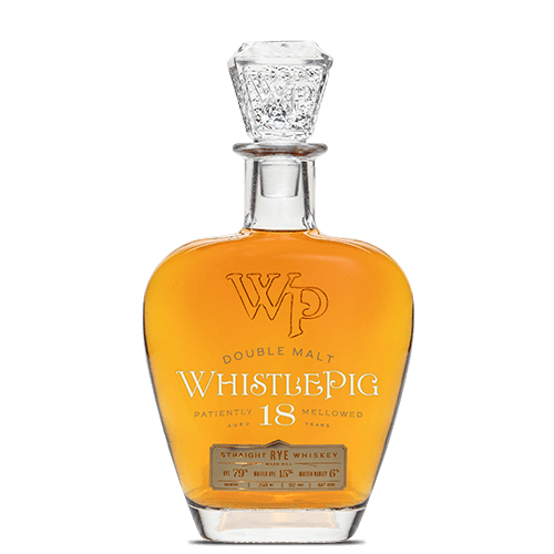 WhistlePig Double Malt 18 Year Old Straight Rye Whiskey - Grain & Vine | Natural Wines, Rare Bourbon and Tequila Collection